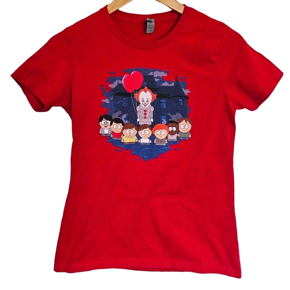 It movie Pennywise South Park graphic tee